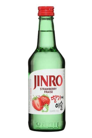 Jinro Strawberry Soju / Jinro Soju Fraise