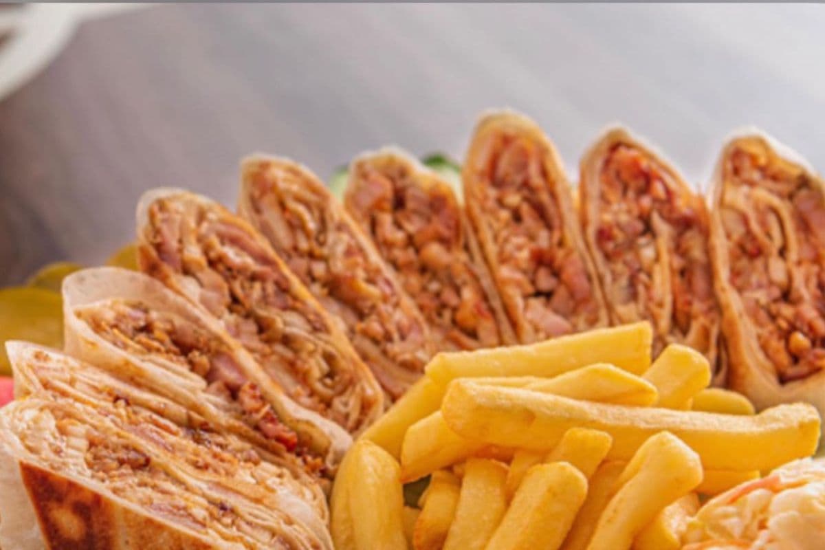 Arabic style shawarma