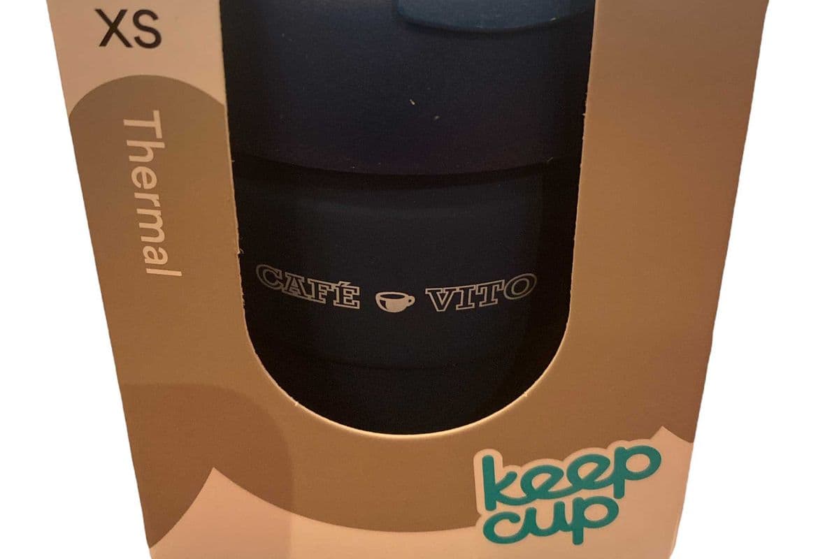 KeepCup black thermal (6oz)