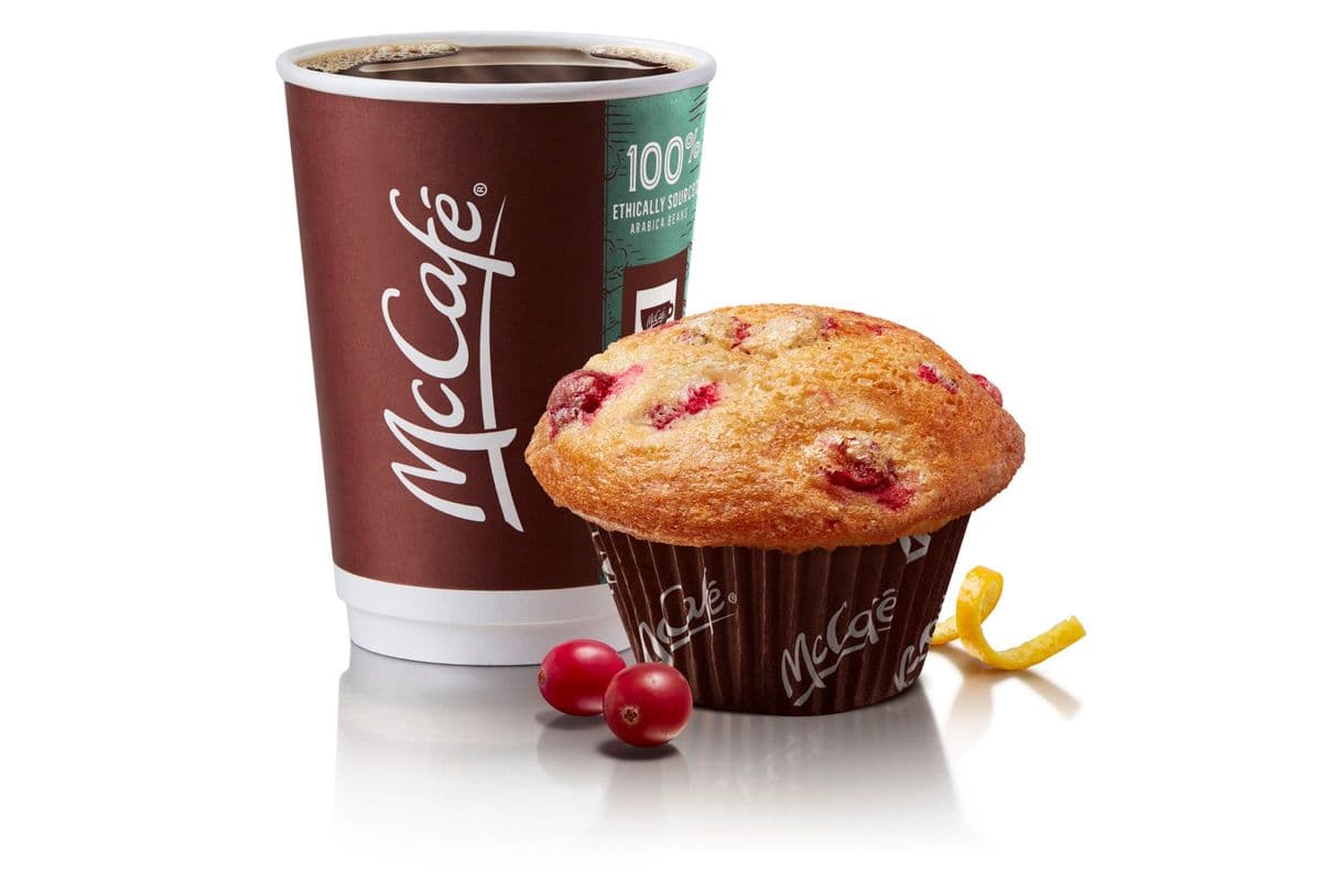 Cranberry Orange Muffin Pairing [360.0 Cals]