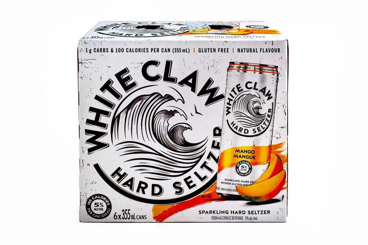 WHITE CLAW MANGO 6PK (1 x 355ML)