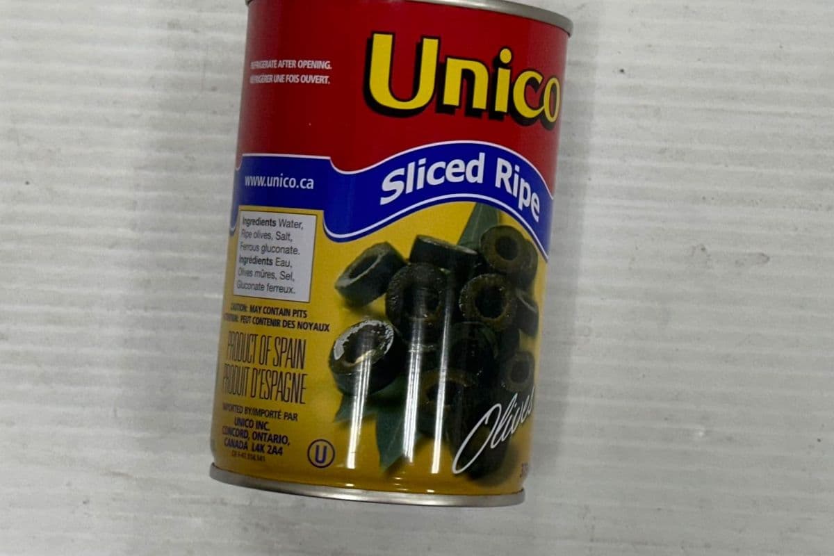 Unico Sliced Ripe Olives (375ml)