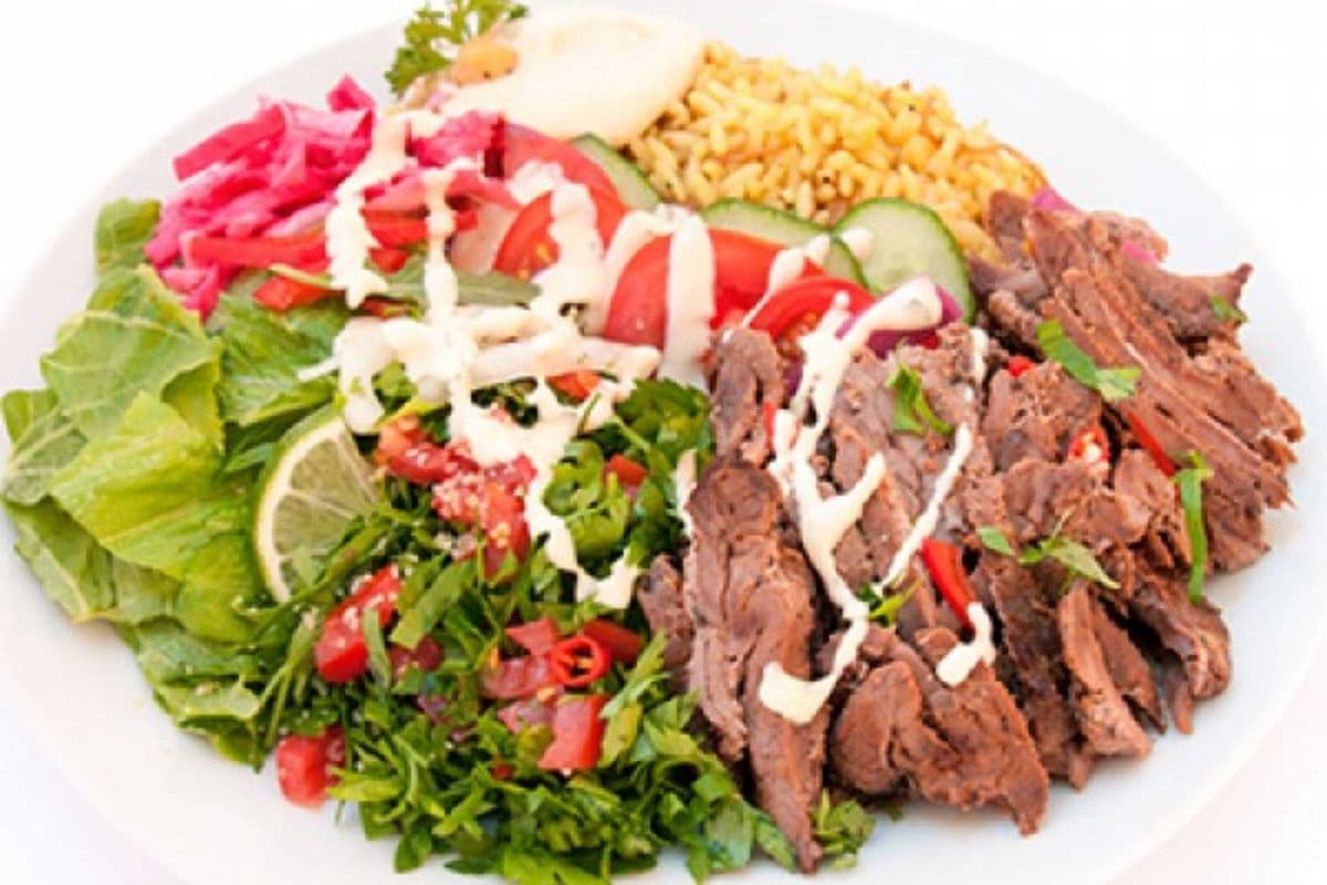 Beef Shawarma Platter