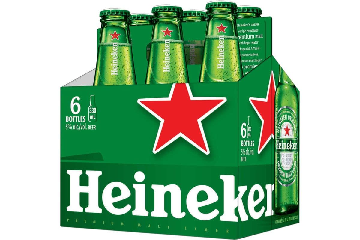 Heineken (1 x 6bottles)