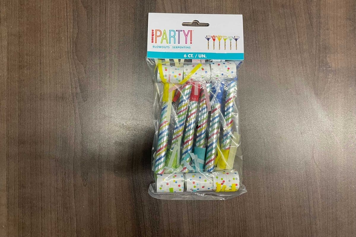 Party Blowouts 6pk (6 Pack)