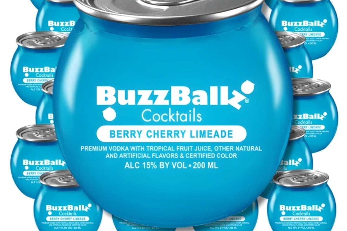 BUZZBALLZ COCKTAIL BERRY CHERRY LIMEADE (200ML) (1 x 200ML)
