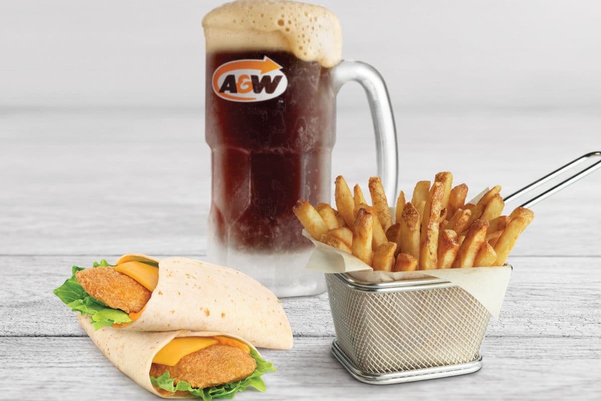 Combo 2 wraps au poulet / 2 Chicken Wraps Combo