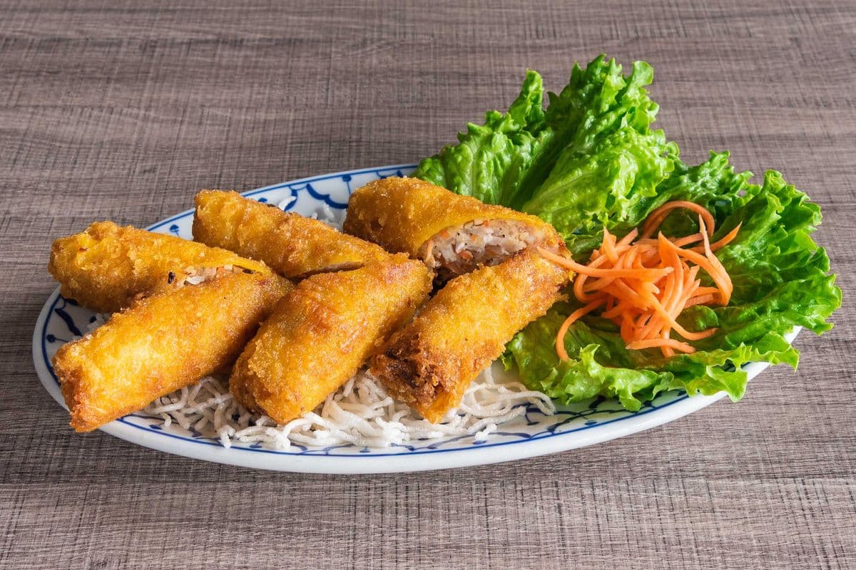A1. Chicken Spring Rolls