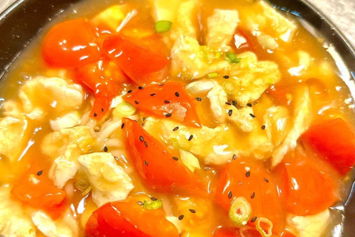 Scrambled Eggs with Tomatoes 番茄炒蛋