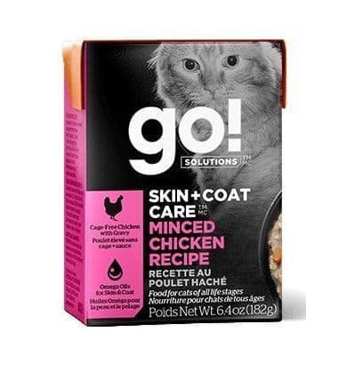 Petcurean Go! Solutions Carnivore Minced Chicken Recipe for Cats 6.4oz