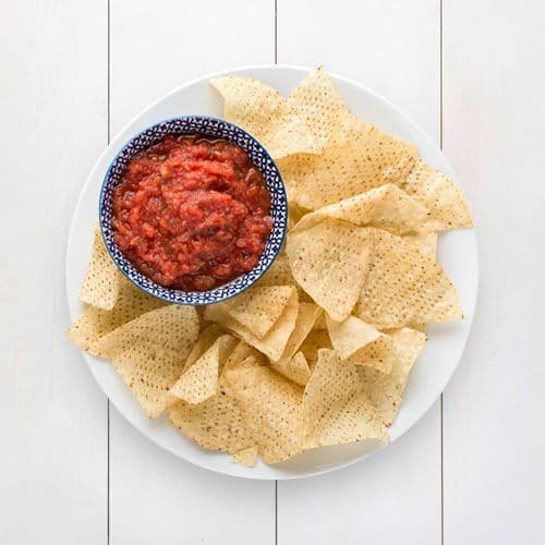 Salsa & Chips (8 oz)