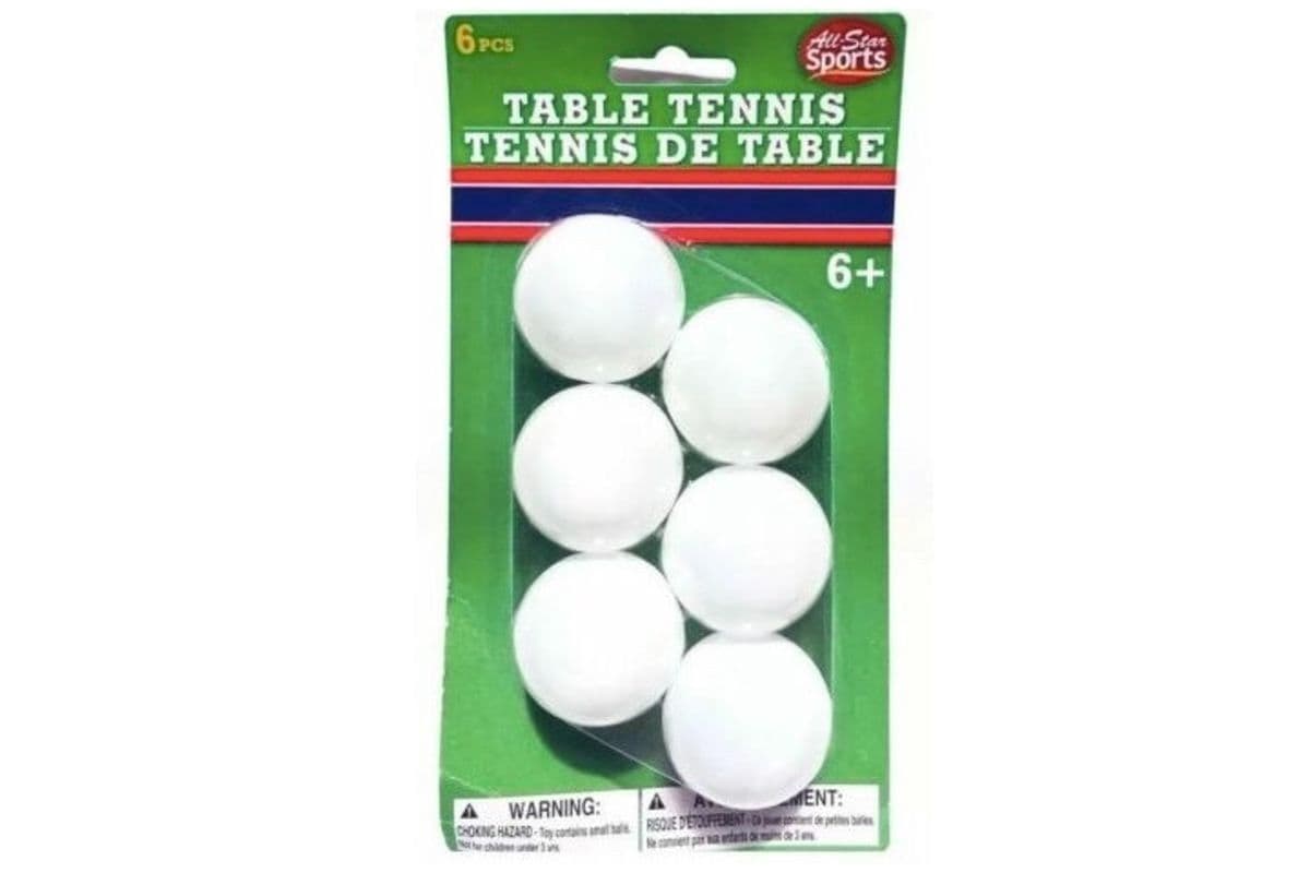Table Tennis Balls (6 pcs)