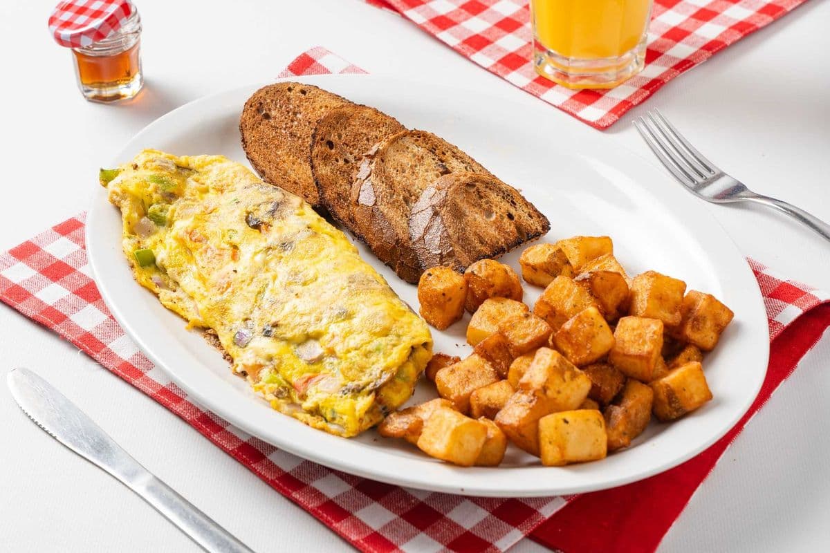 Vegetarian Omelette