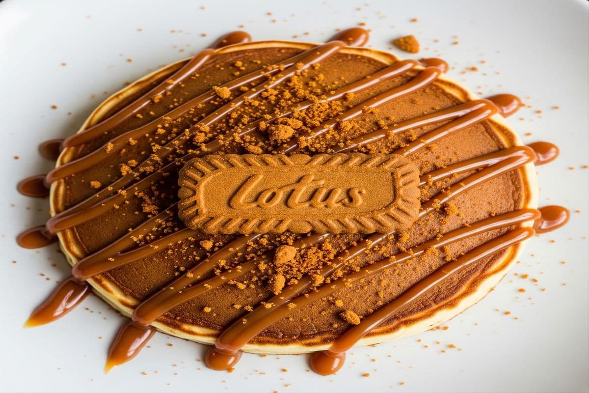 Lotus Biscoff Pancakes