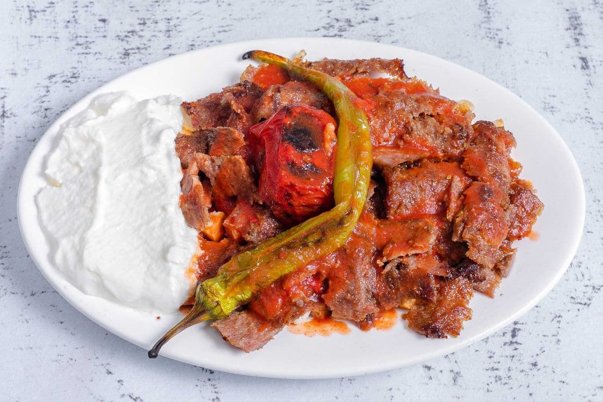 Iskender (Alexander) Kebab - Beef (Platter)