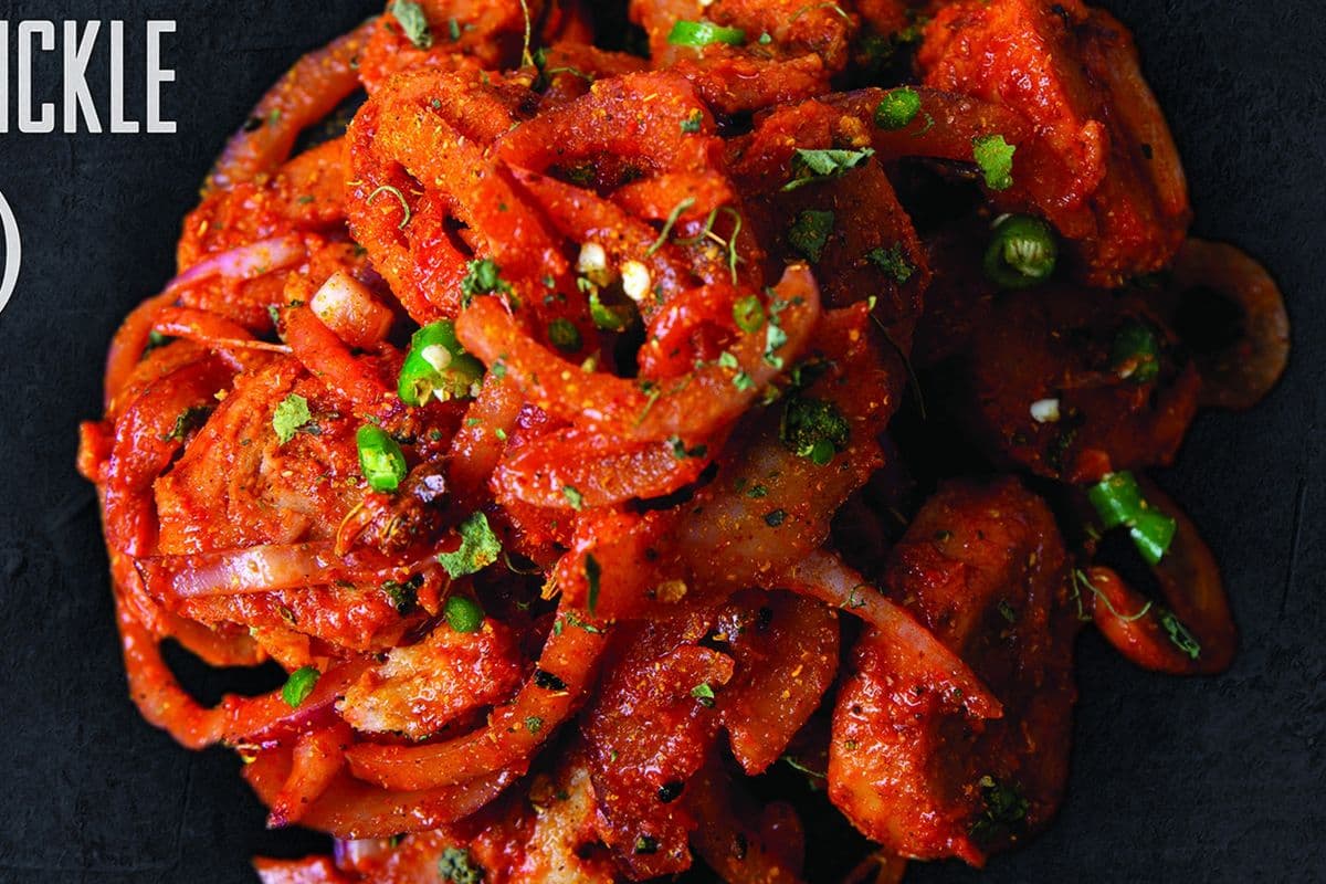 Achari (Mango Pickle) - Tandoori Vegan Chop