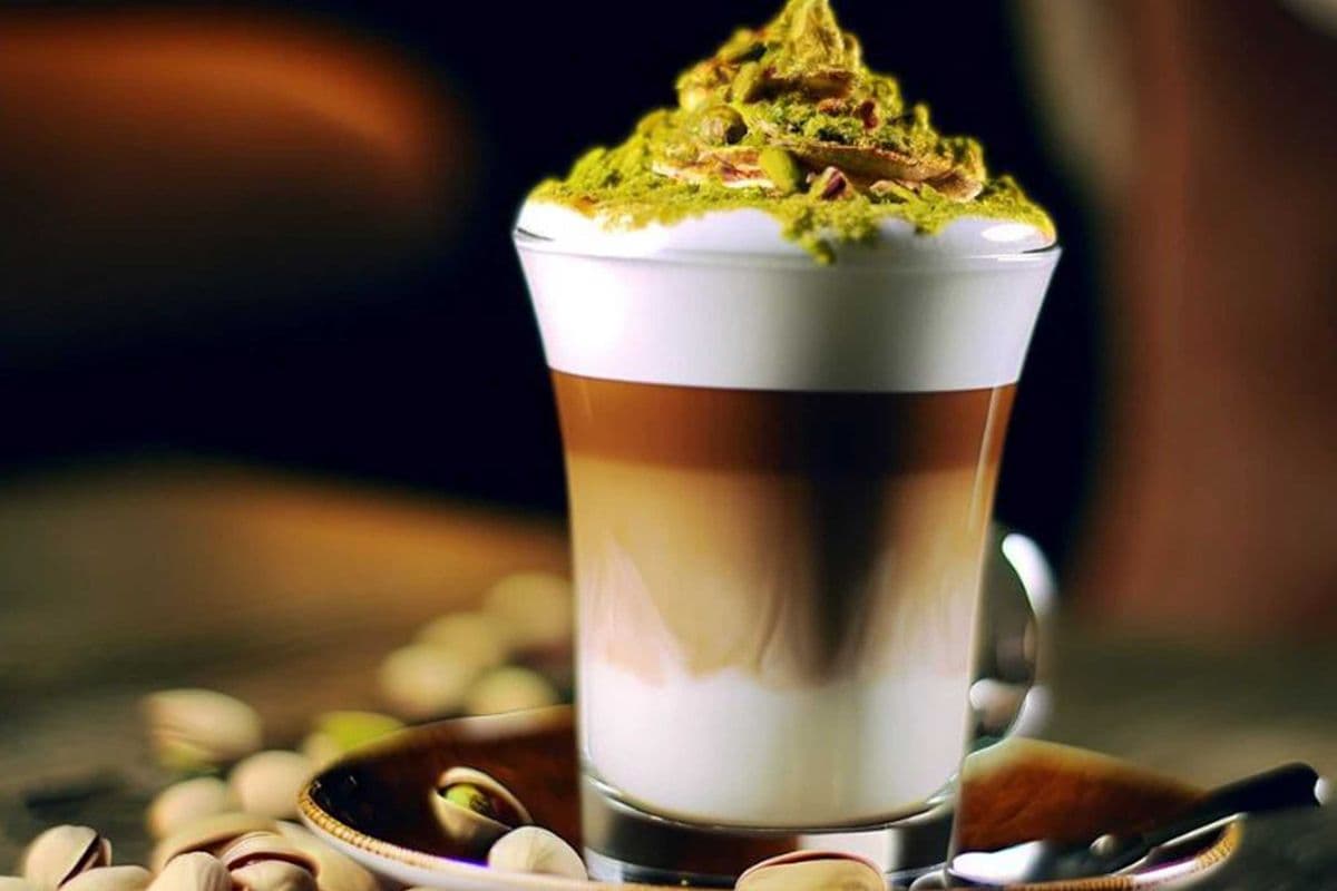 Pistachio Cream Latte