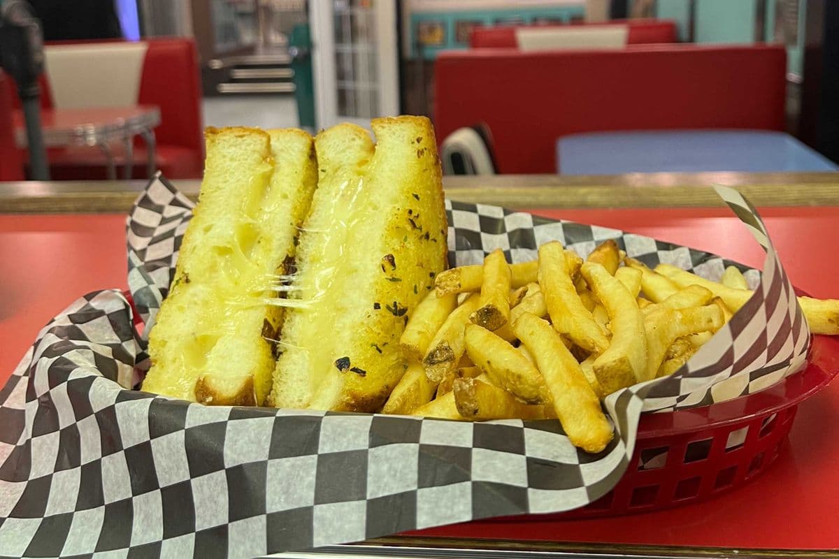 Triple Grilled Cheese Sandwich
