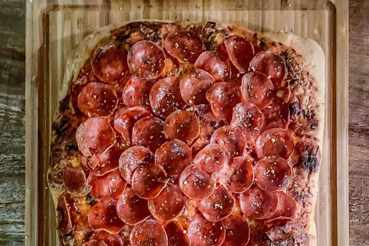 One Slab Pizza Three Toppings