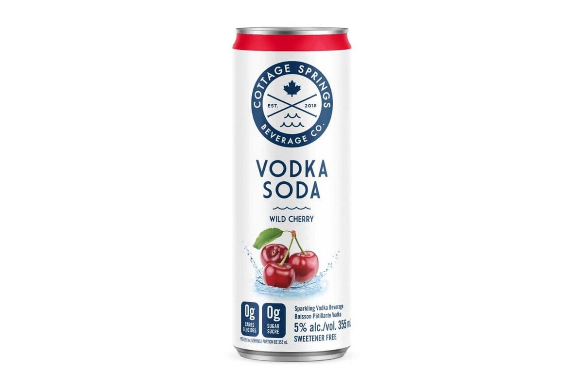 Cottage Spring Vodka Wild Cherry (1 x 355 ml)
