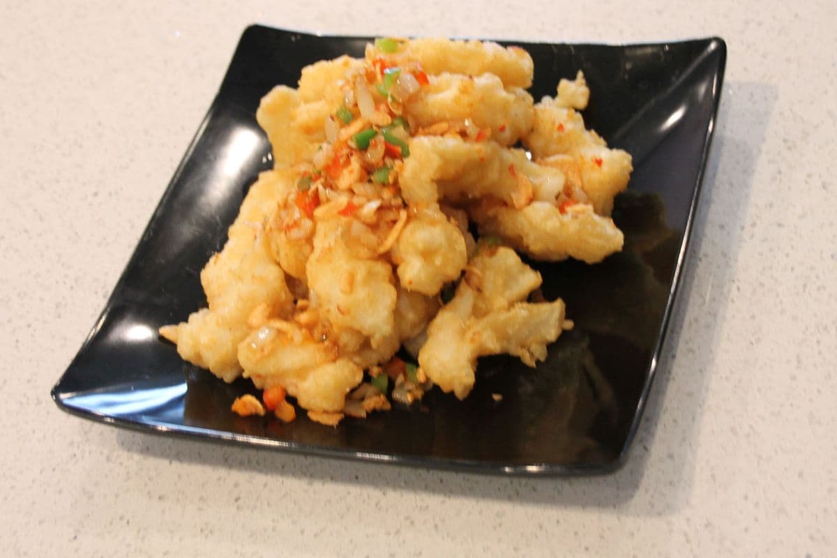Deep-Fried Salt and Pepper Squid 椒鹽鮮魷