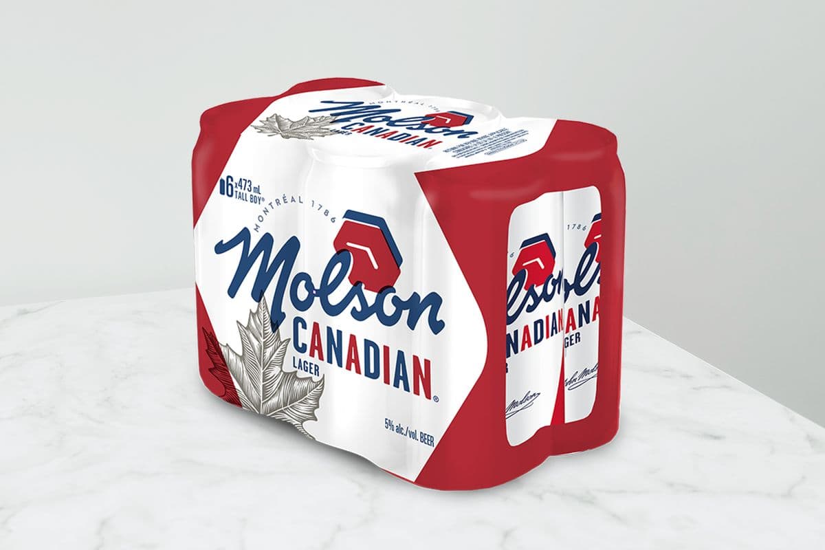Molson Canadian (6-Pack of 473ml Cans)