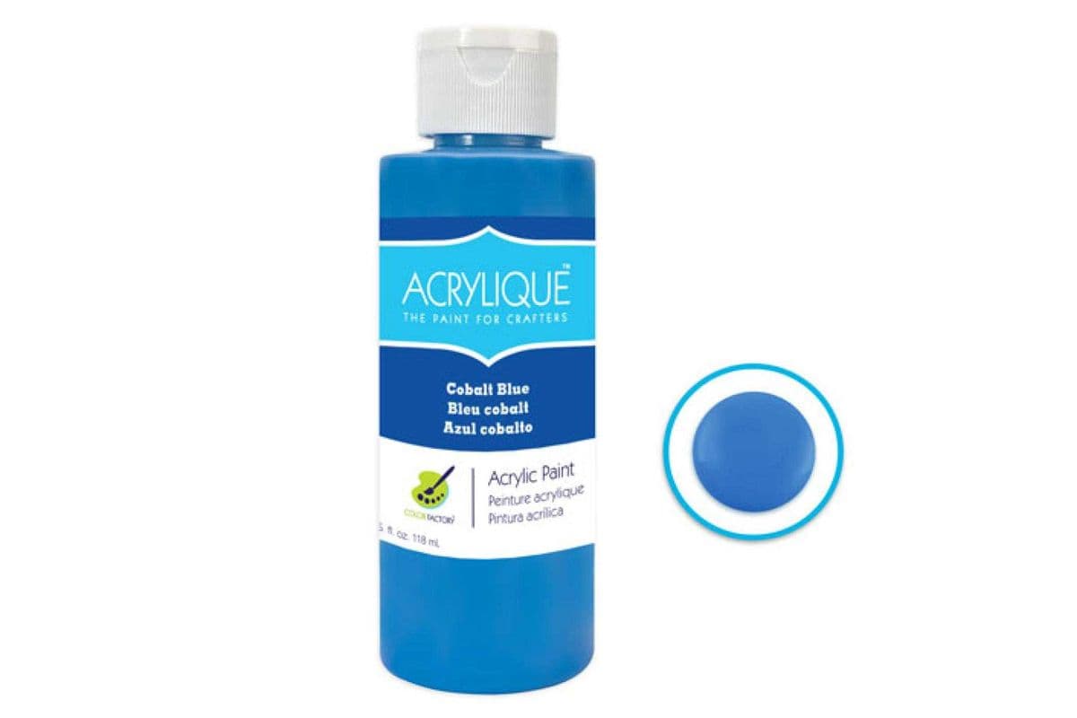 Acrylique Paint 4oz: Cobalt Blue [CF200-135] (4 oz)