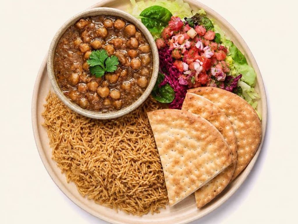Chana Dinner Plate