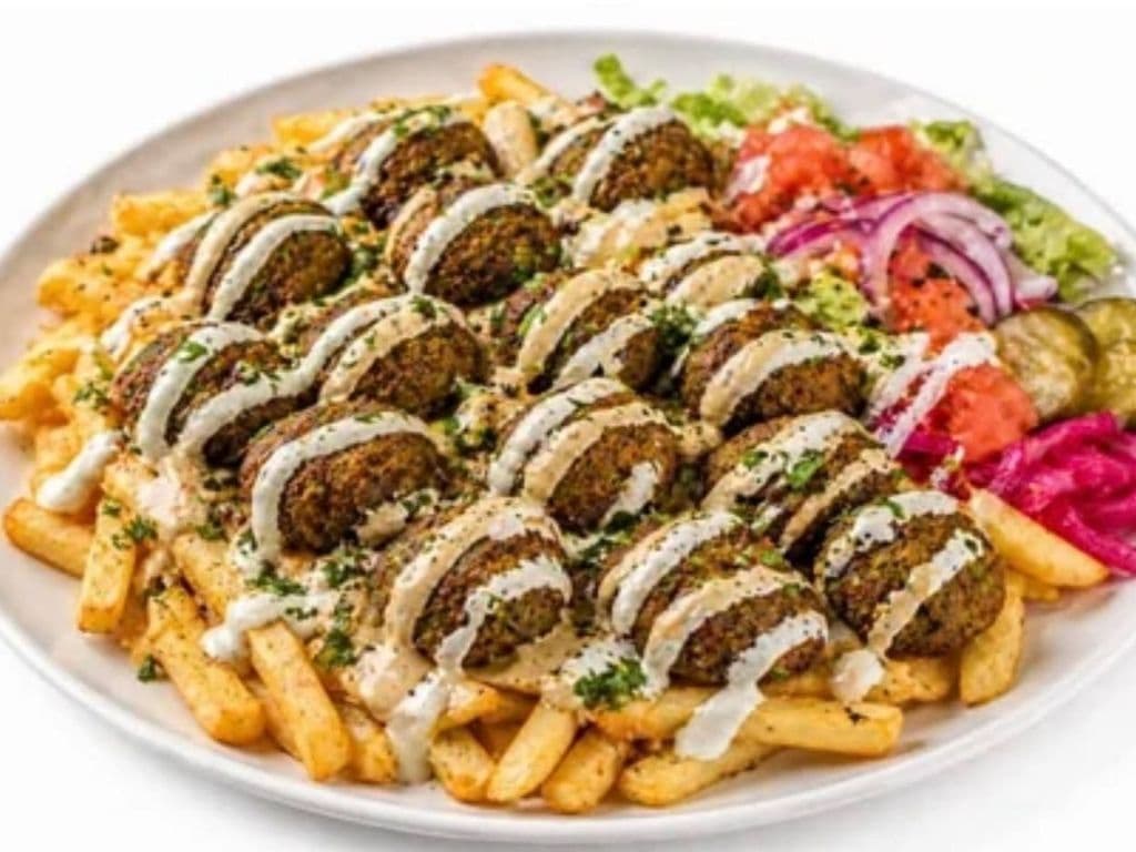 Falafel on the Fries
