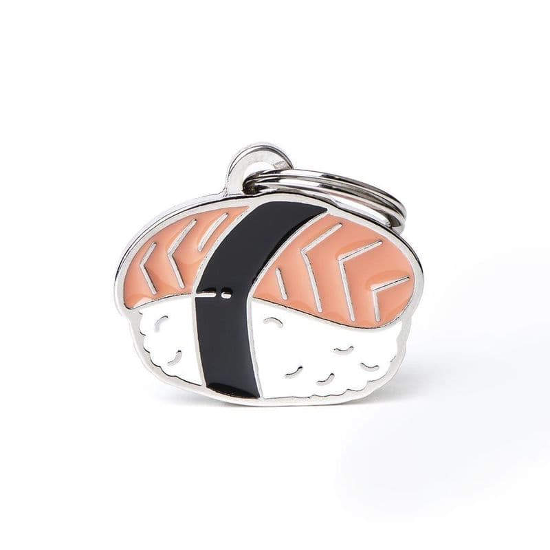 MyFamily Sushi Engraved Tag