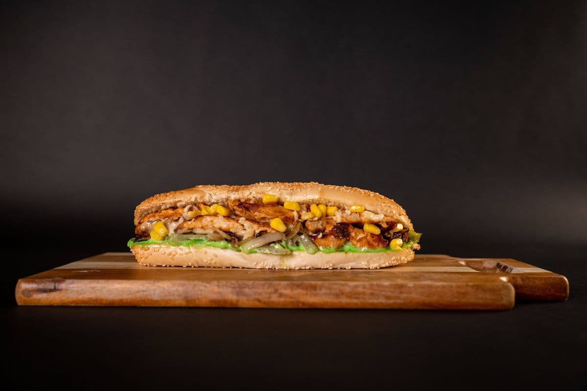 Sandwich Poulet Fajita / Fajita Chicken Sandwich