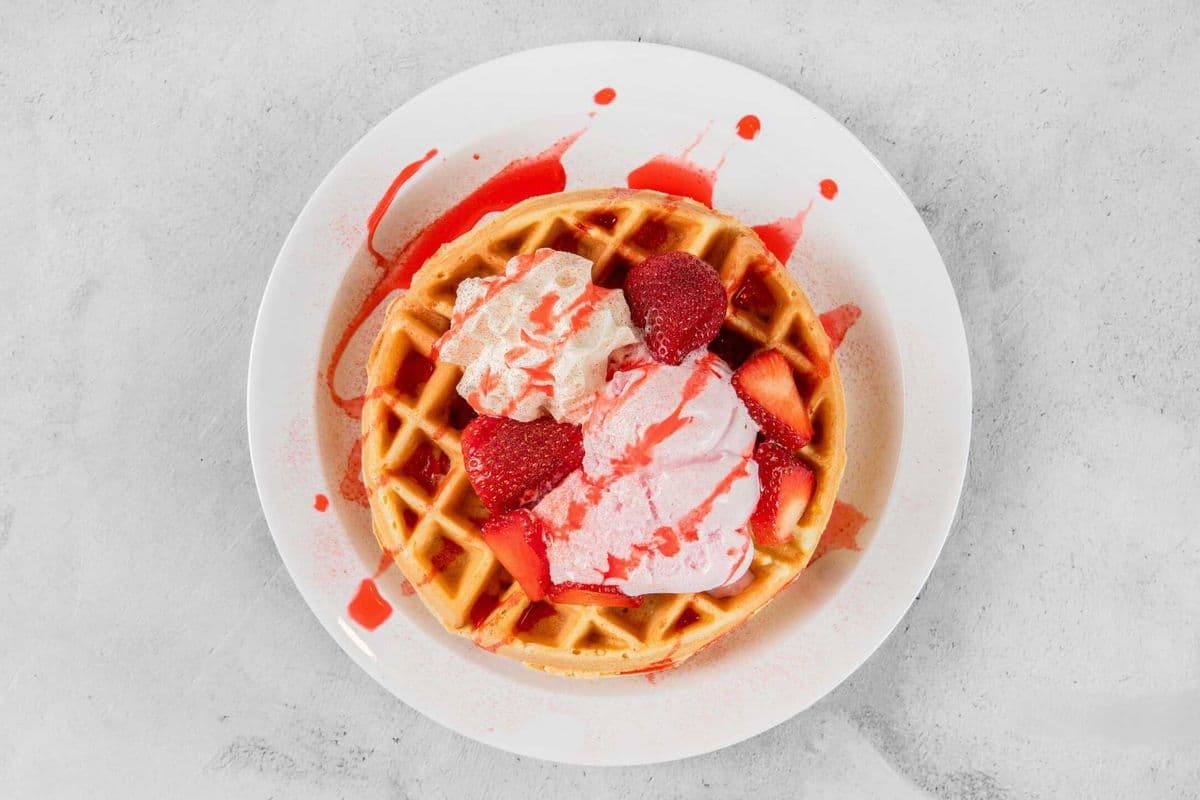 Strawberry Waffle