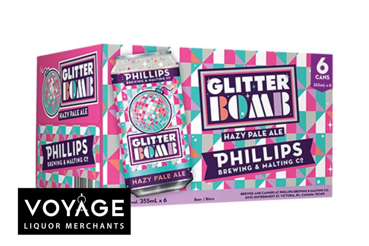 Phillips Glitter Bomb Hazy Pale Ale (6 x 355 ml)