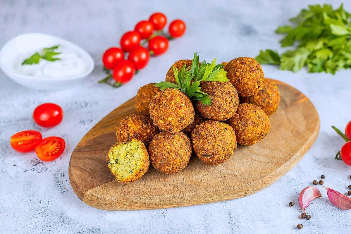 Falafel combo.
