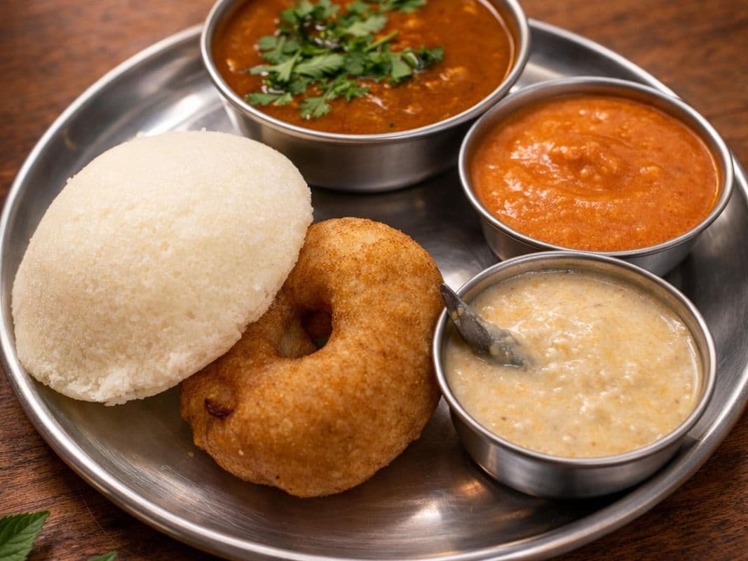 1 Idly / 1 Vada