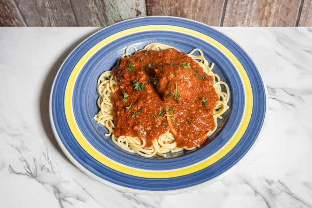 Steamed Spaghetti