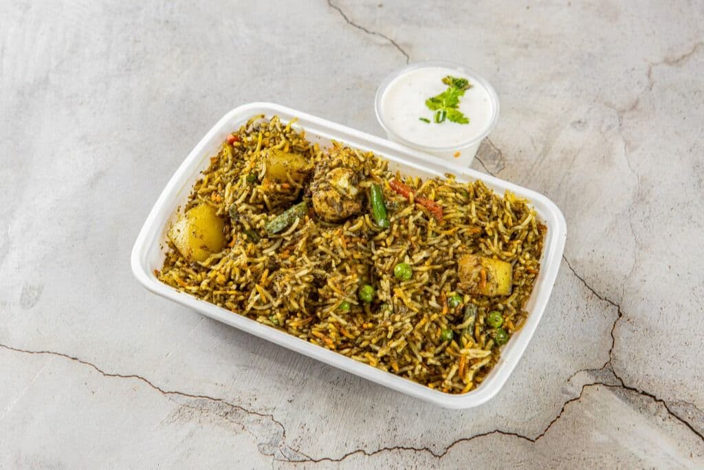 Green Mirchi Veg. Biryani