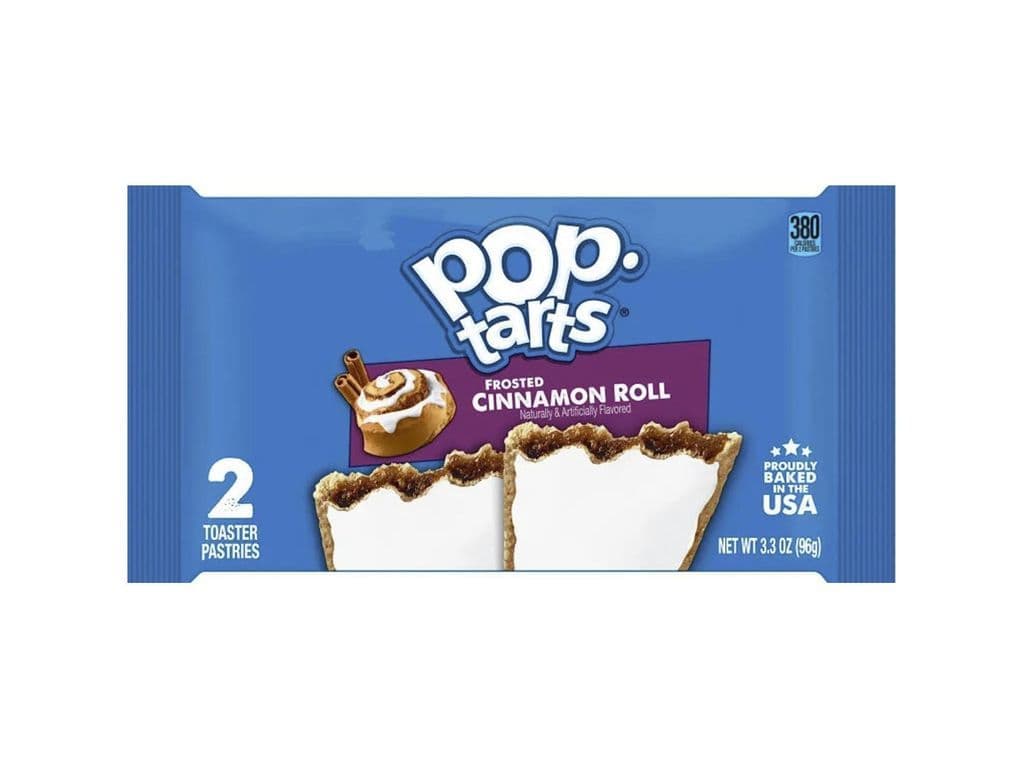 Pop Tarts Frosted Cinnamon Roll Pastries 2 Pack 96g
