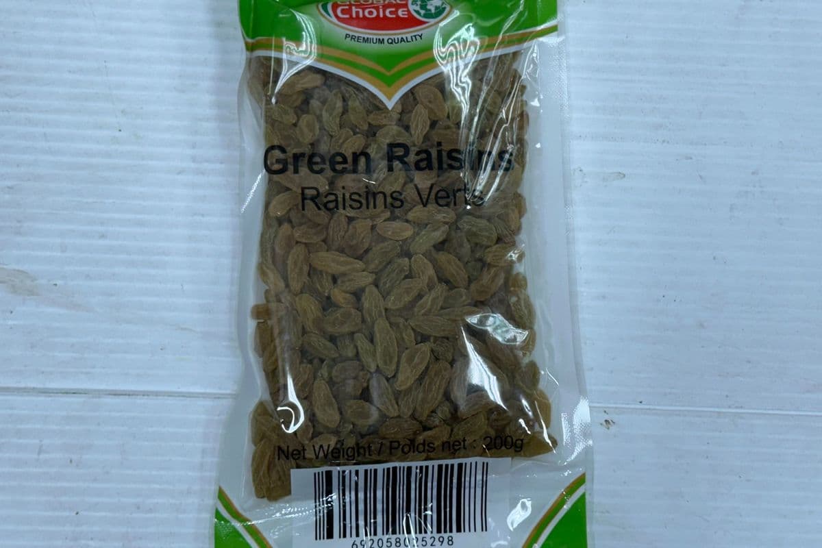Global choice Green Raisins (200 g)