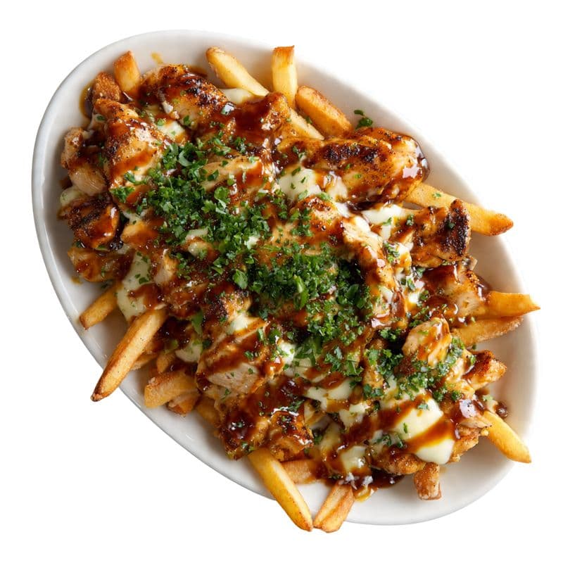 Creamy  Peri-Peri  Grill Chicken Poutine