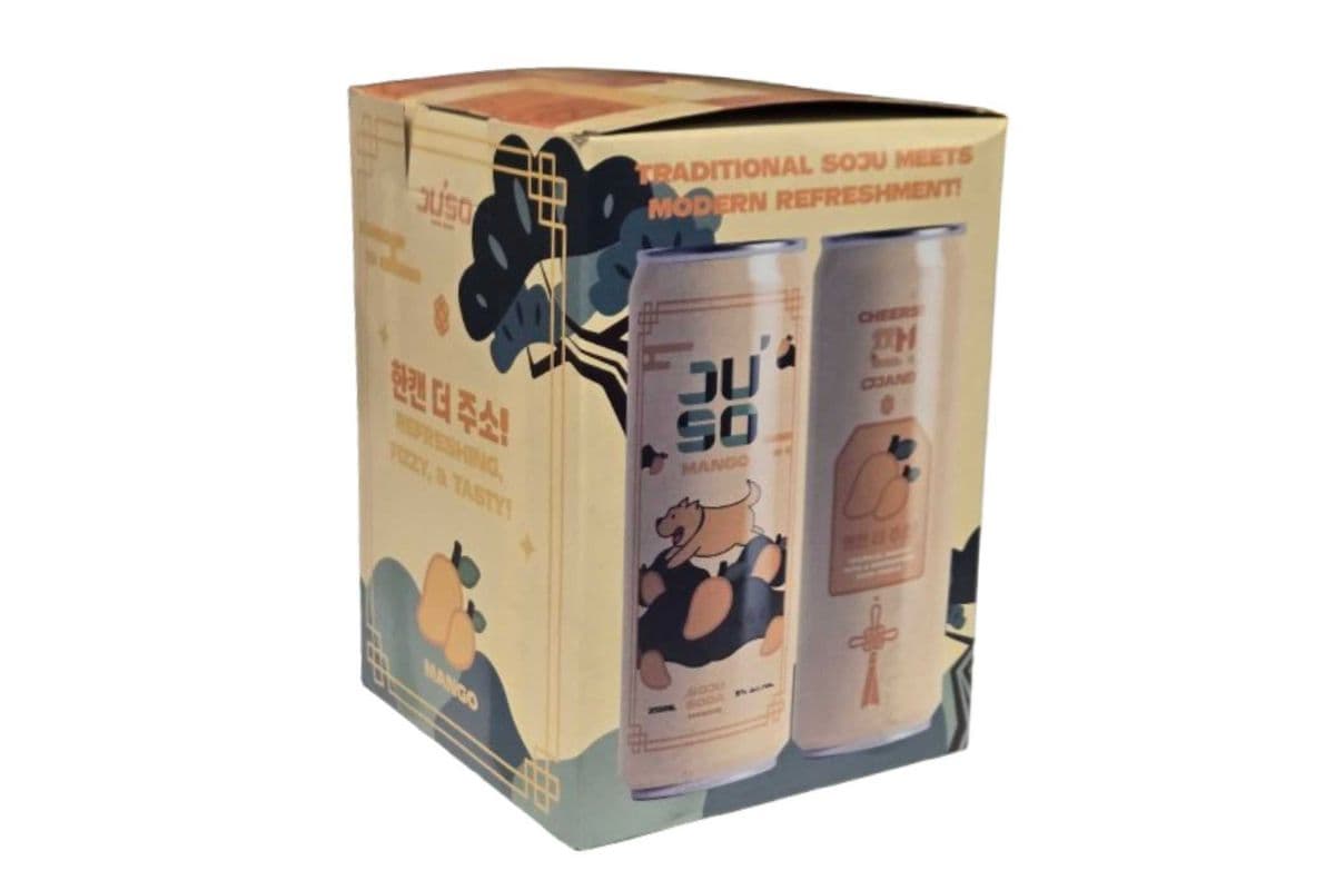 Juso Soju Mango (4 x 355ml)
