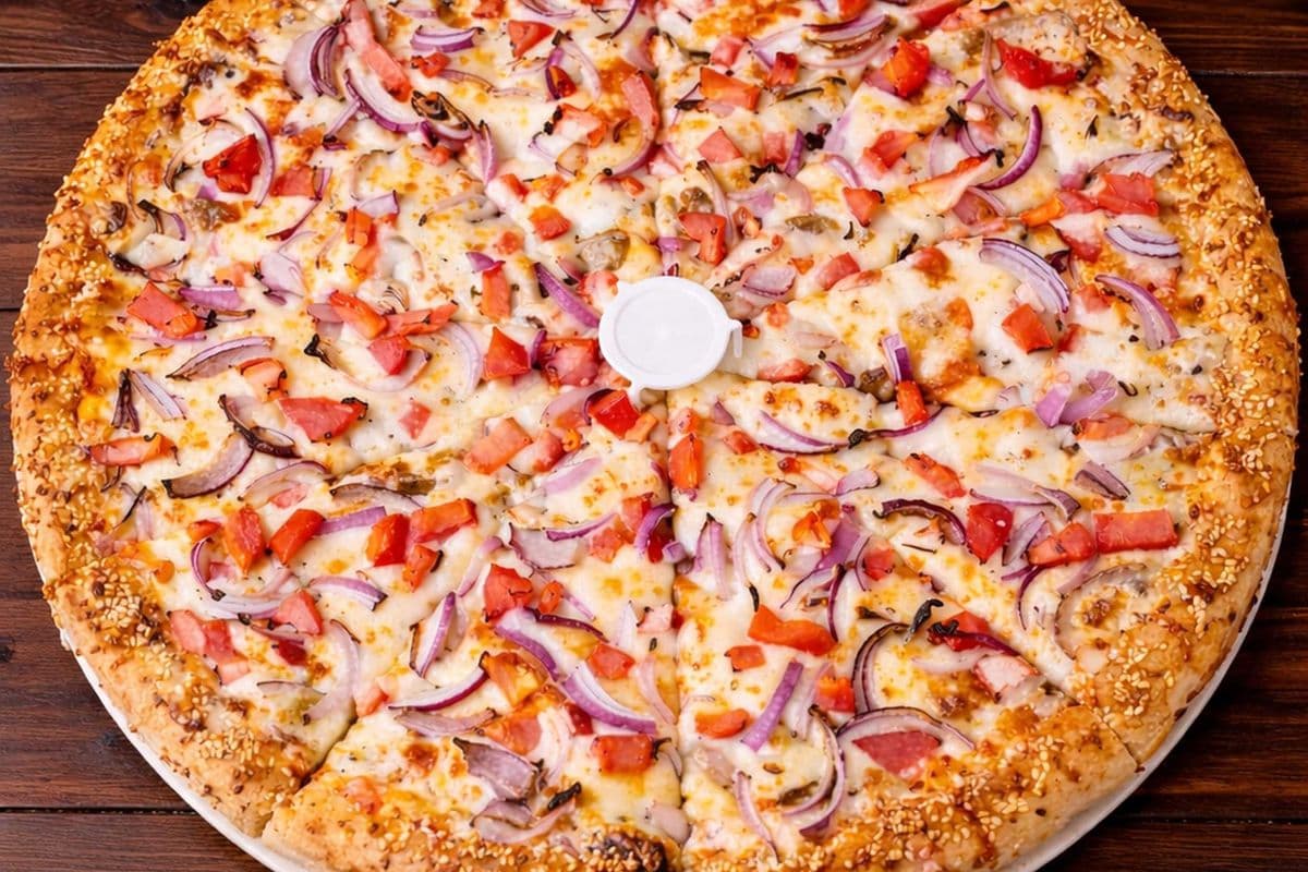 1. Donair Delight Pizza-14" Large