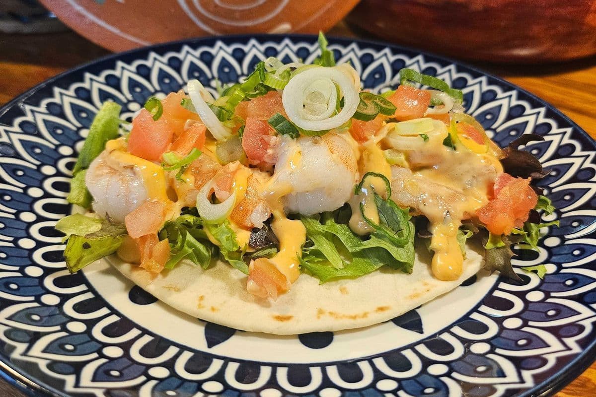 Single Shrimp Taco
