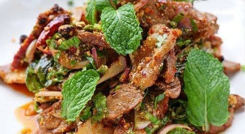 Spicy Grilled Beef Salad