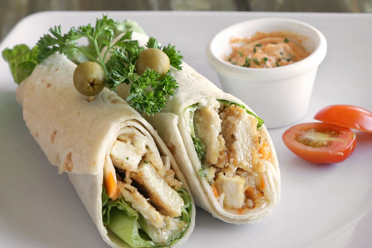 Wrap au poulet / Chicken Wrap