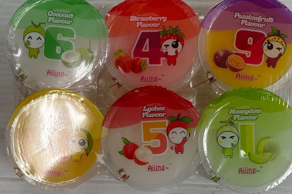 Aiiing Pudding Assorted 6cups ((110g)*6cups)