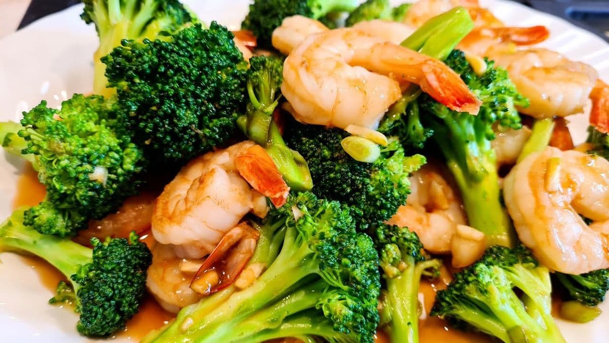85. Shrimp with Broccoli