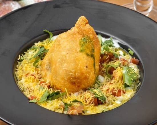 Samosa Chaat 2pcs