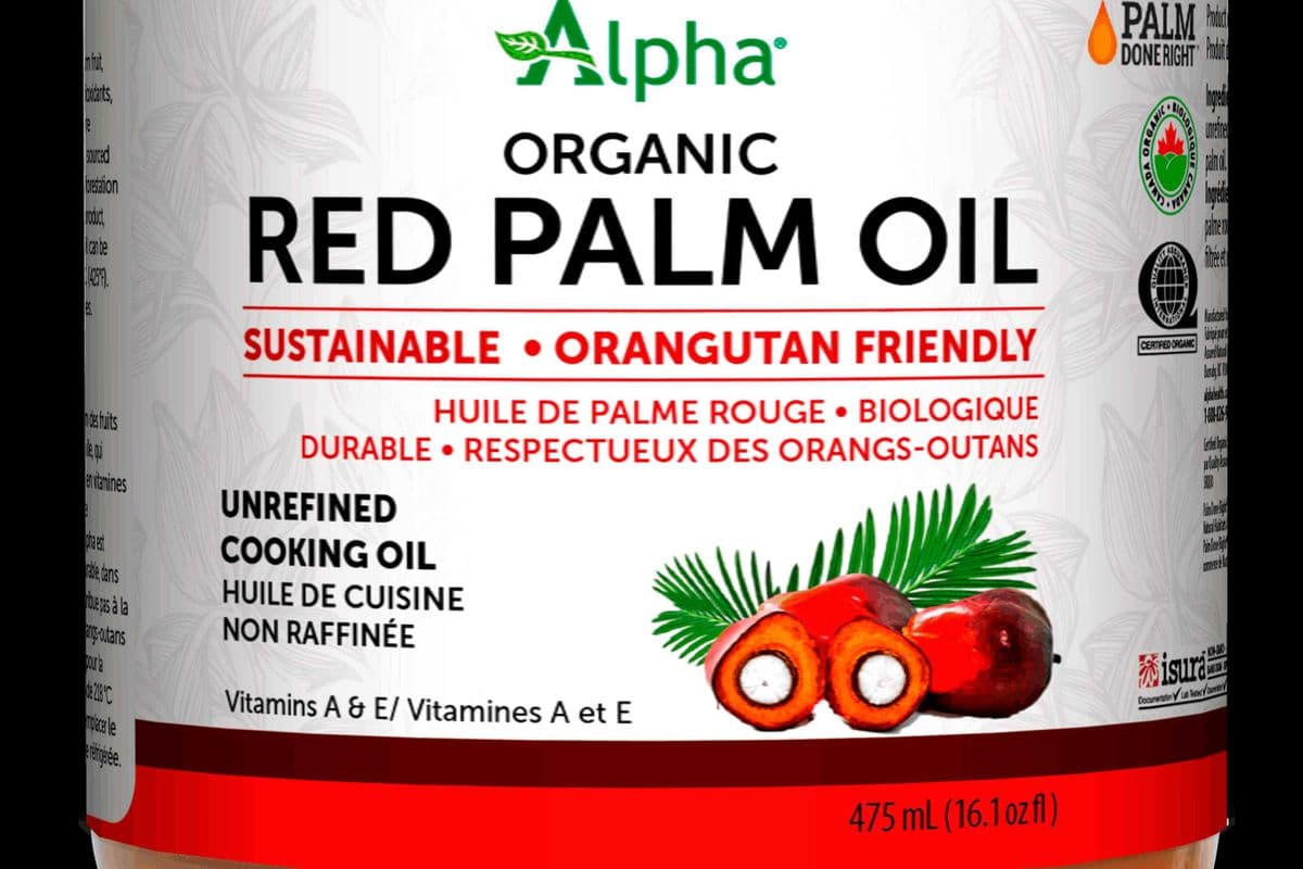 Alpha Health Organic Red Palm Oil (475 ml)