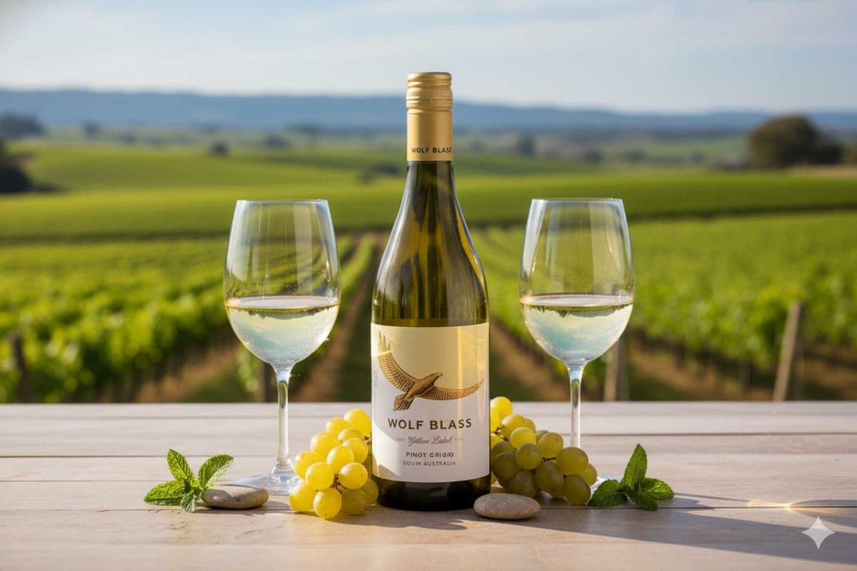 Wolf Blass Yellow Label Pinot Grigio (1 x 750 mL)